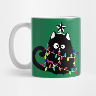 Fancy catsmas Mug